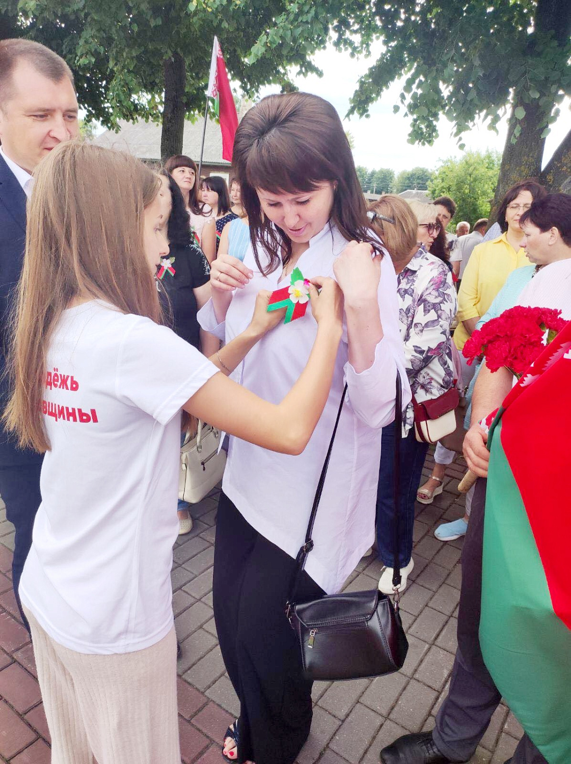 Коллектив УЗ «Мостовская ЦРБ» принял участие в праздновании Дня независимости Республики Беларусь.