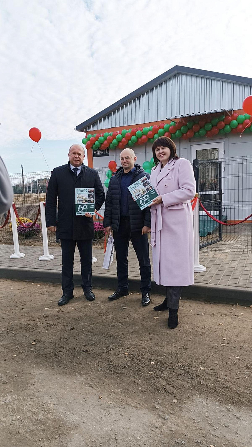 6 ноября в Мостовском районе открылся первый модульный фельдшерско-акушерский пункт в деревне Голубы. 